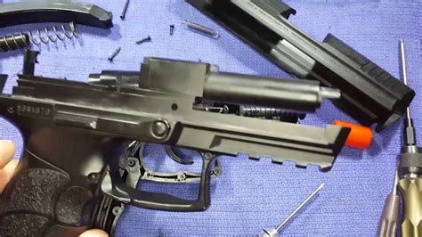 Koch USP GBB Blowback 6mm BB Pistol <b>Airsoft</b> Gun, Black, <b>HK</b> USP GBB. . Hk p30 airsoft disassembly
